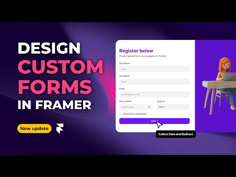 Design Custom Native Forms in Framer (NEW UPDATE)