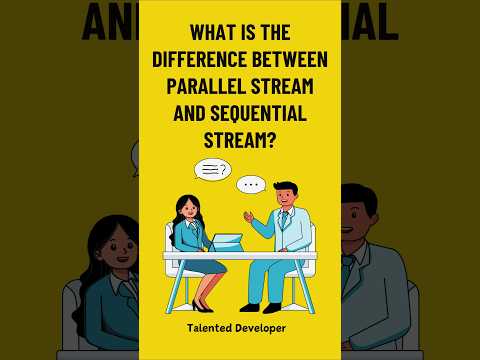 Parallel Stream vs Sequential Stream in Java? | Java Interview Question | Java Streams #TDshorts 18