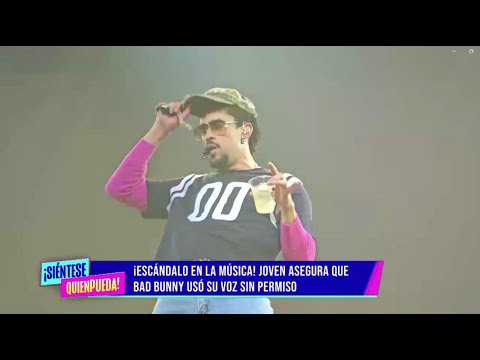 Bad Bunny DEMANDADO por $16M: Usó una voz sin permiso