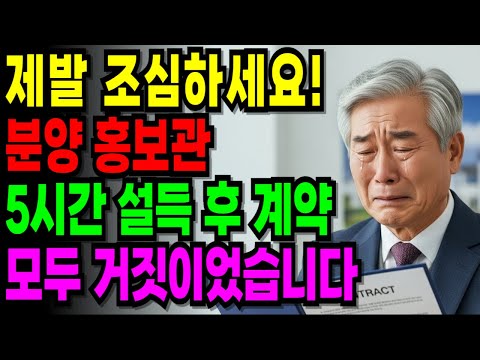퇴직금 2억 3천, 구경만 갔다가 5시간 만에 인생이 무너졌습니다 [오디오북] [노후사연] [노후자금]
