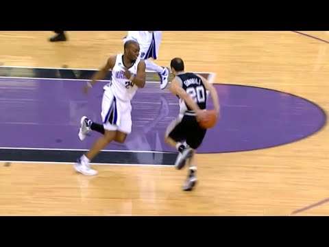 Manu Ginóbili Playing Streetball in the NBA