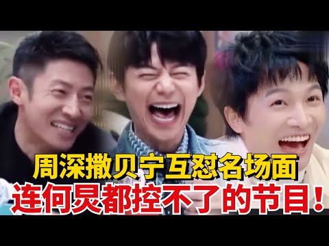 连何炅都救不了的场面有多不受控？周深撒贝宁范丞丞聚在一起笑到根本停不下来！#周深 #撒贝宁 #令人心动的offer