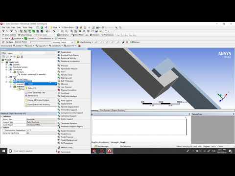 Contact Types in ANSYS Workbench