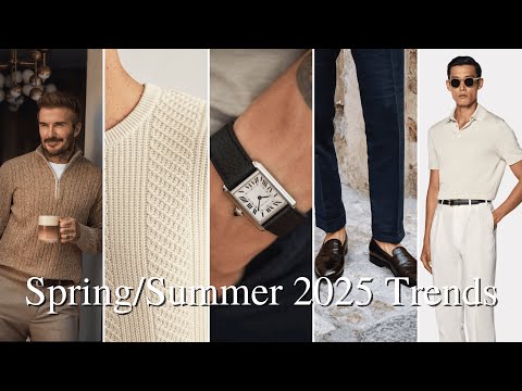 5 Spring/Summer 2025 Men's Fashion Trends | Old Money Style
