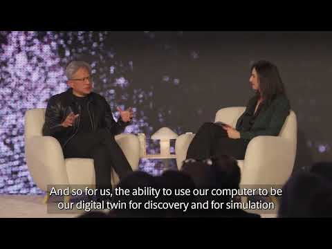 Fireside chat with Jensen Huang and Nadia Carlsten
