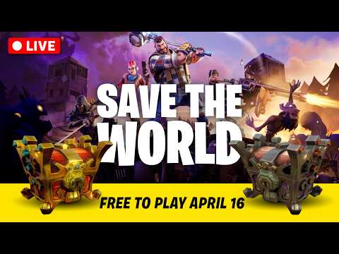 🔴LIVE - SAVE THE WORLD V-BUCKS & ZEROBUILD SLAYIN!!!! 🤣 Happy Tuesday 🤣 Code: SP3C1ALK