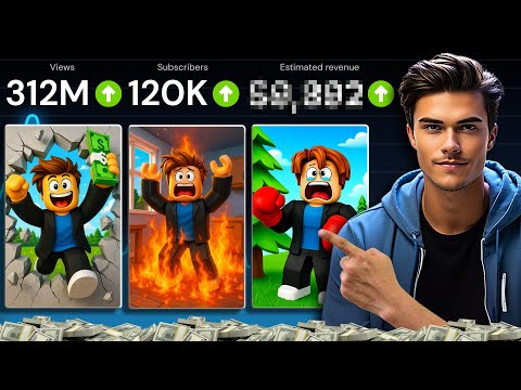 How I Make VIRAL Roblox Videos Using FREE AI Tools (YouTube Automation)