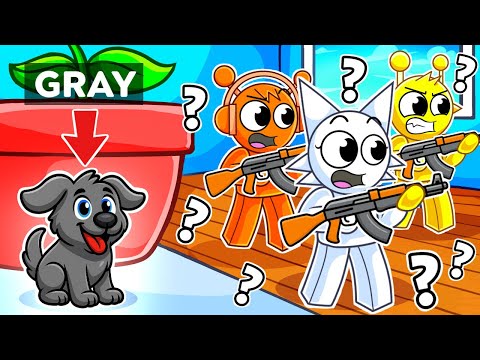 I Became A DOG In SHRINK HIDE & SEEK In Roblox!