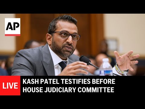 LIVE: FBI Director Kash Patel testifies before House Judiciary Committee