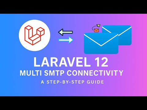 Laravel 12 Multi SMTP Setup | Send Emails with Multiple SMTP Servers (Step-by-Step Guide)