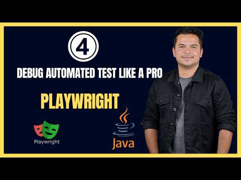 How To Debug Playwright Test | Debug Using Playwright Built-in inspector | Playwright Java Tutorial