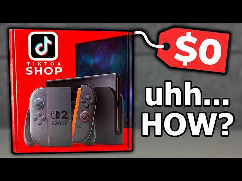 I got a Suspiciously Cheap Switch 2 from TikTok… (FREE?)