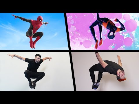 I Tried EVERY Spider-Man Stunt EVER! - In Real Life!