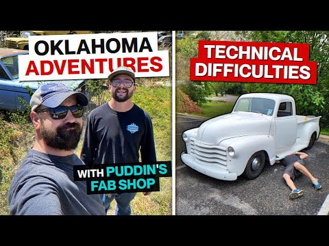 Oklahoma Junkyard Tour! WITH Puddin's Fab Shop!