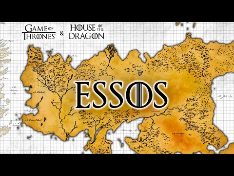 Complete Essos Map EXPLAINED (Game of Thrones)