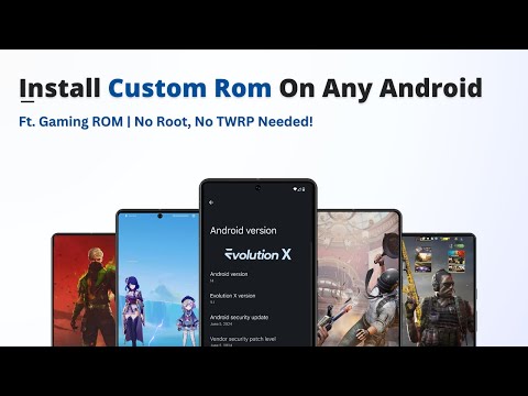 🔥 Install Custom ROM on Any Android Phone Ft. Gaming ROM | No Root, No TWRP