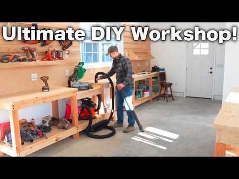 I Built the ULTIMATE DIY Workshop In My Garage (On a Budget) | Start to Finish | Part 4
