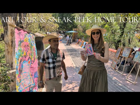 San Miguel de Allende Stroll: Local Artists in Parque Juarez, El Jardin & Stunning Home Sneak Peek!