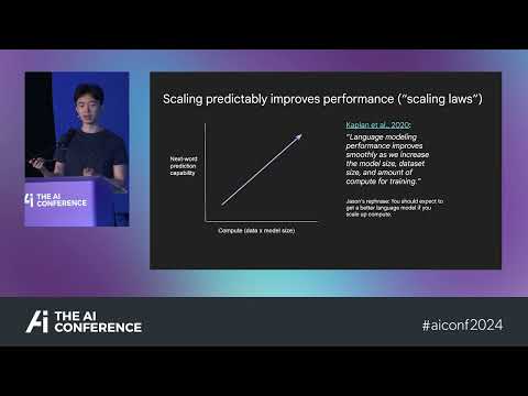 Jason Wei, AI Researcher, OpenAI: Some intuitions About Large Language Models