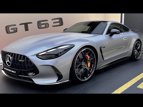 NEW 2024 Mercedes AMG GT +SOUNDCHECK! V8 Porsche 911 Killer! Interior Exterior Review