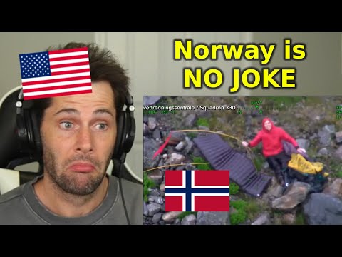 American Man Almost DIES Hiking in Norway | American Reacts