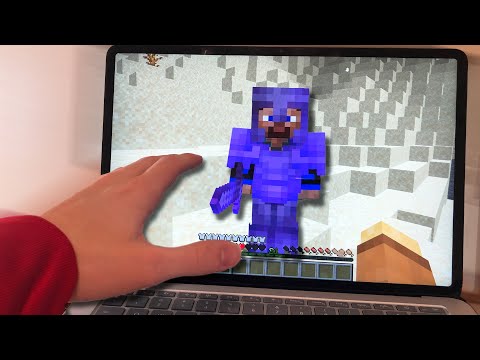 I Stole My Friend's Netherite Armor in Real Life...