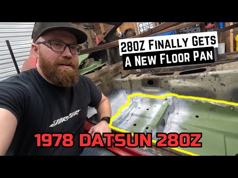 How I Installed A New Floor Pan In My 280z