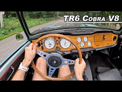 Ford V8 Powered 1971 Triumph TR6 - The British Roadster You Need to Hear (POV Binaural Audio)