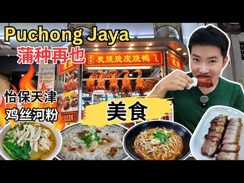 [Puchong Jaya蒲种再也 ~ 美食] 怡保天津鸡丝河粉分行！2323茶室！顺乐烧鸭！KH20茶室Botak鱼头米！潘香海南鸡饭！Mama Ting干盘面，干捞面！丽丰牛腩面！安顺猪肠粉！