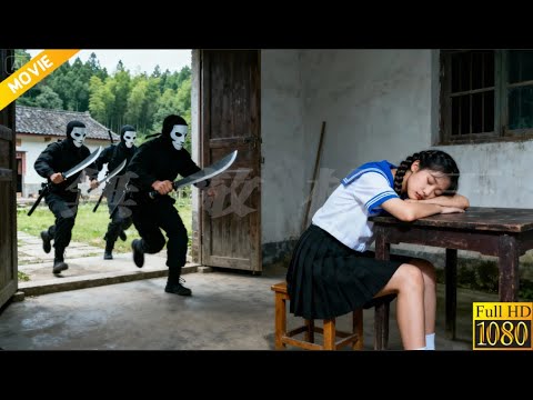 100惡霸攻擊睡夢中的女孩，殊不知她竟是功夫高手  ⚔️  抗日  MMA | Kung Fu | 甄子丹