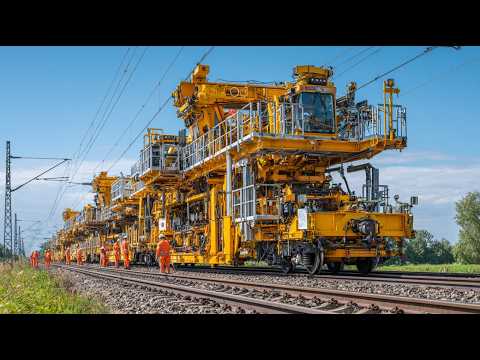 Inside the $Billion Railway Upgrade Projects: Track Replacement & Sleeper Installation Documentary