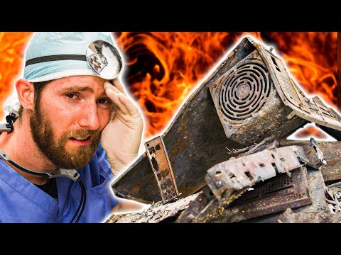 His PC Died in a Fire.