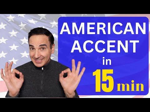 How to sound like a native American  speaker in just 15min! 🇺🇸 :  American Accent Training Practice