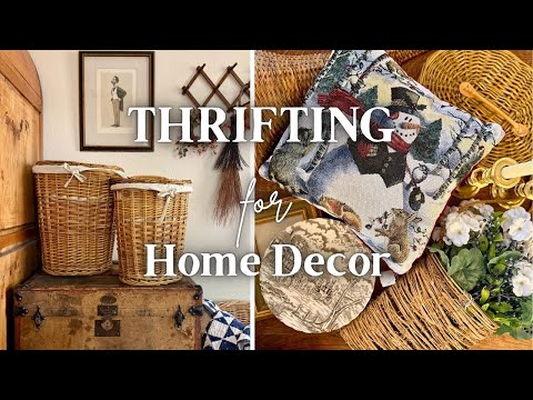 THRIFTING FOR HOME DECOR + Decor Haul!! | Tauna Megan