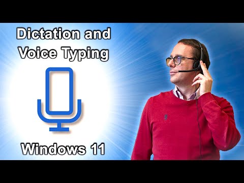 HOW TO use speech recognition built into Windows 11