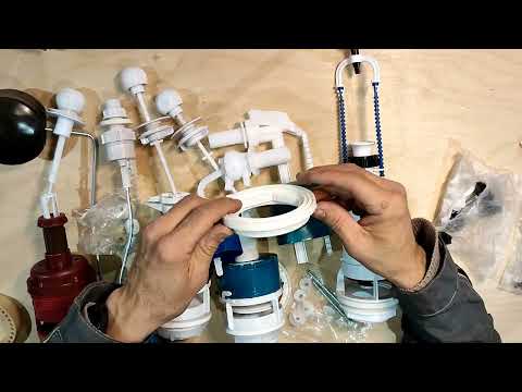 Выбираем арматуру для бачка унитаза.