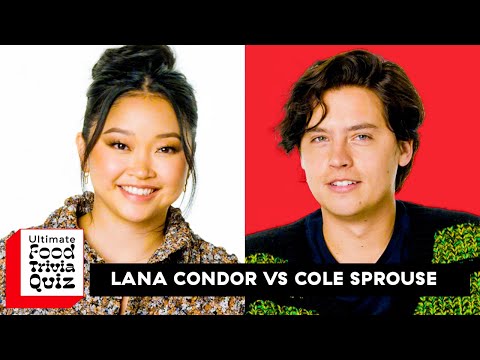 Cole Sprouse & Lana Condor Debate Space Shrimp In This Ultimate Food Trivia Quiz | Delish