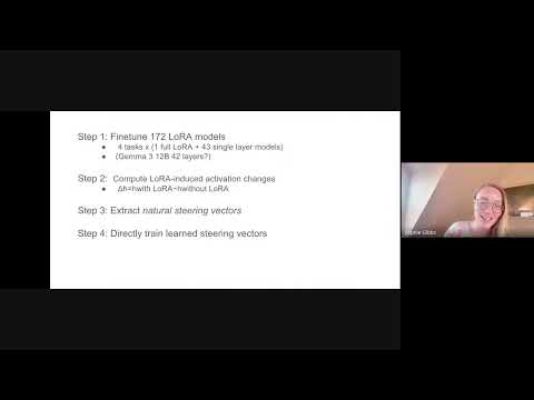 Sophie presents: Simple Mechanistic Explanations for Out-Of-Context Reasoning