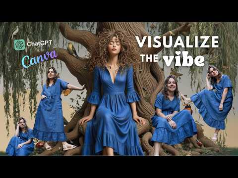 I used AI to visualize my clothing before sewing it ✨ Fashion sketching w/ Canva AI + ChatGPT