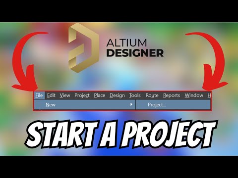 How To START A PROJECT In Altium Designer! 2025