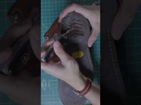 Old Sole - Maintenance ASMR - Chippewa Original Service Boot