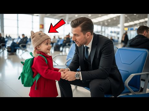 "¿También Está Perdido, Señor?" Preguntó La Niña Al CEO En El Aeropuerto — Lo Que Hizo Después...