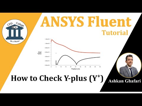 Check Y plus in ANSYS Fluent | Plot Y-plus in ANSYS Fluent | ANSYS Fluent Tutorial