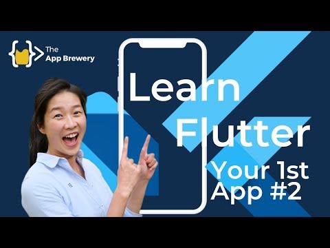 Your First Flutter App Ep 2 - Scaffolding a Material App