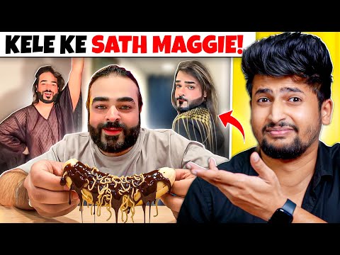 SPARROW ALIEN KELE KA DUSHMAN ! WIERD FOOD COMBINATION ROAST