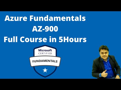 Microsoft Azure Fundamentals AZ-900 Full Course | Pass the exam in 5 Hours.