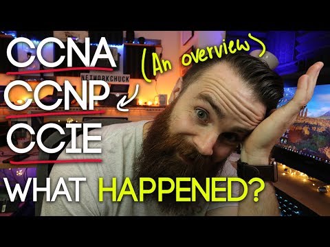 What happened to the CCNA? CCNP? CCIE? - An Overview (2019)