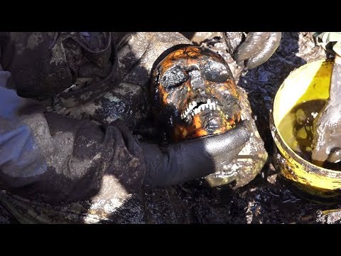 We found A huge pit with Soviet soldiers WW2 metal detecting