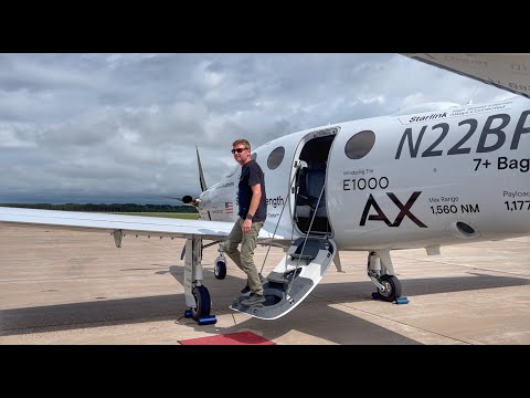 MY FIRST TIME FLYING the BRAND NEW EPIC E1000AX! - OSHKOSH to my HOMETOWN!