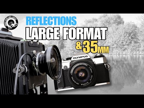 Shooting a Lake for reflections on Large Format and 35mm. Come with me!